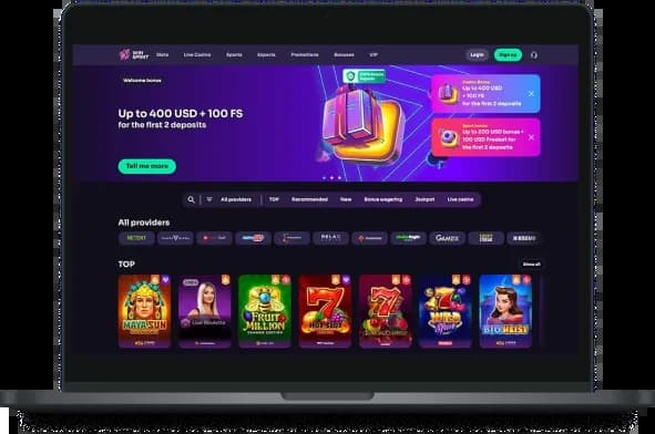 Winspirit Casino Australia Desktop